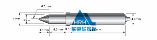 GP-11S、定位針、探針外徑為4.5mm ，長(zhǎng)度為35.5mm、ICT測(cè)試針、功能夾具定位針、測(cè)試針、五金配件