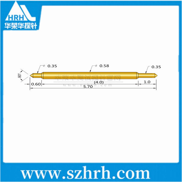 058-BB-5.7L ，華榮華雙頭測(cè)試探針廠家