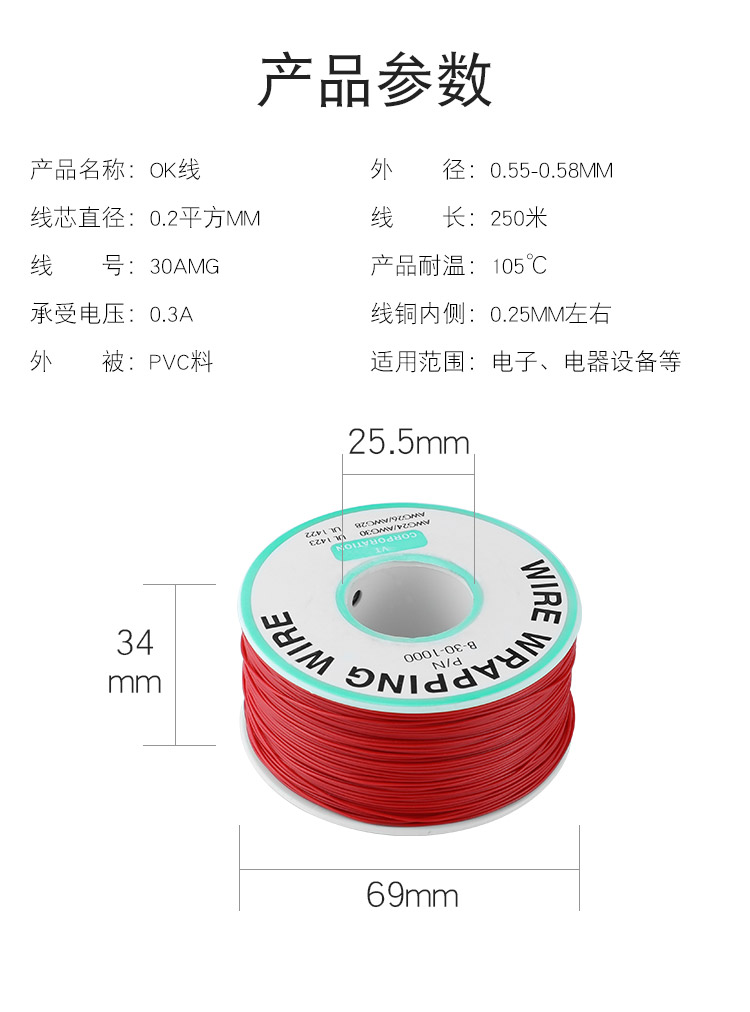 OK線，華榮華探針配件廠家